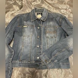 Dolce & Gabbana Blue Denim Jacket